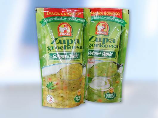 Ceramis retort pouch